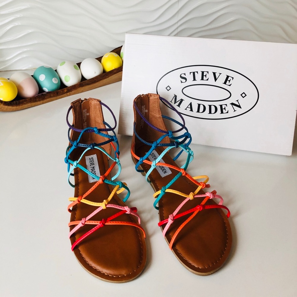 Steve Madden Youth Strappy Sandals